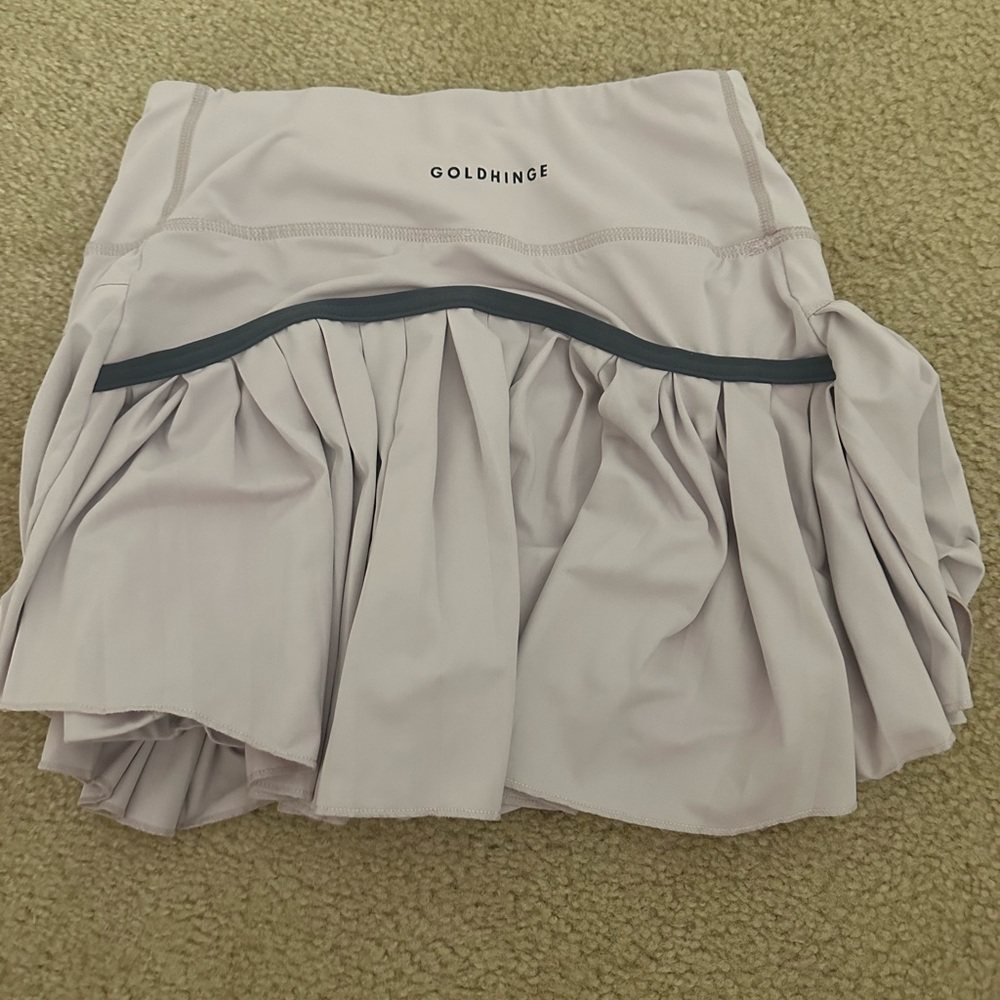 Goldhinge Women's Purple Skort